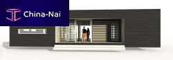 Prefab house PLUSVILLA ATRIUM 125eco-friendlycontemporarywooden frame