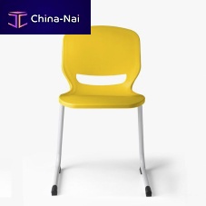 Contemporary chair POLEindoorpolypropylenemetal base