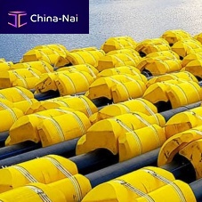 Dredging float 220-280 plasticfor pipelineswith foam
