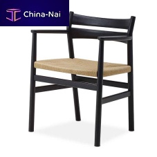 Contemporary chair BM2indooroakrope
