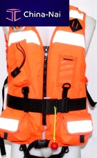 Foam life jacket SOS-9929-5unisexwith safety harnessprofessional