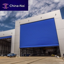Shipyard door vertical slidingweathertightelectric