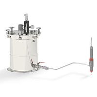 High-viscosity product mixing and metering unit Rotordisfor pasty productscontinuoussingle-component
