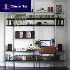 Wall-mounted shelving system Etagre bibliothque murale contemporarythermo-lacquered steelhome
