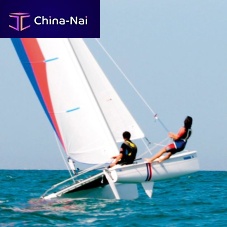 Recreational sport catamaran Phantom 16'instructionaldouble-handedsingle-trapeze