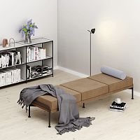 Contemporary bench COM4LOUNGEsteelfiberglassplastic