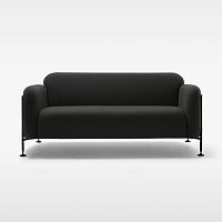 Contemporary sofa MEGAfabricgraywhite