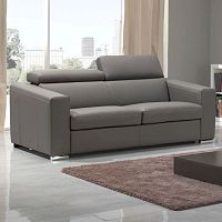 Sofa bed CABIRIAcontemporaryfabricleather
