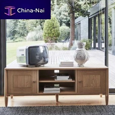 Contemporary TV cabinet CAPENAlowboardoak