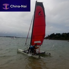 Recreational sport catamaran Twincat 13instructionalchildren'sdouble-trapeze
