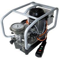 Electrically-powered hydraulic power pack HY bolt tensioner