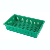 Instrument sterilization tray for meshersperforatedplastic