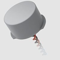 Piezoelectric ultrasonic transducer TC0120-006electromagnetic