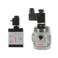 Pilot-operated solenoid valve MF3-wayNCNO