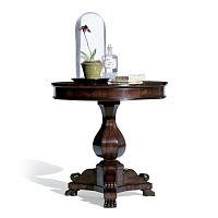 Empire pedestal table NEW BOHEMIANmahoganymahogany baseround