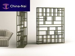 Contemporary shelf DOUBLE ACCESSwoodenlacquered wood