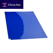 Dust control mat for clean roomsgrayblue