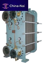 Plate heat exchanger for ships
