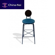 Contemporary bar chair POLKA indoorleatherplywood