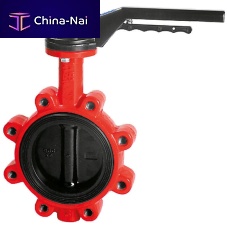 Butterfly valve 124 leverfor waterthreaded