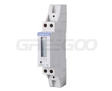 Single-phase electric energy meter GEM015SDDIN rail