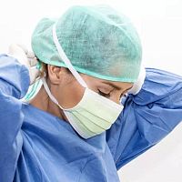 Bouffant scrub cap polypropylenenon-wovenbreathable
