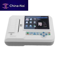 Resting electrocardiograph ECG600G 6-channeldigitalwith printer