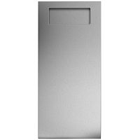 Bathroom trash can P740built-inbrushed stainless steelfor paper towels