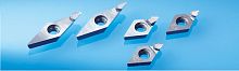 PCD turning insert for metals