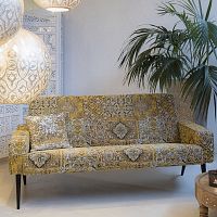 Traditional sofa HOLLANDEZfabric