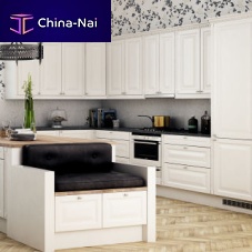 Classic kitchen SCANDINAVIAN woodenwith handle