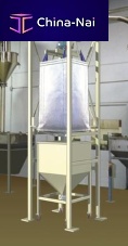 Bulk material bag unloader max. 2 t | T seriesautomatic