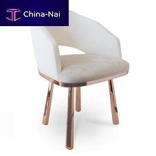 Contemporary dining chair Amberindoorvelvetbrass