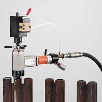 Electric beveling machine MINI Kpneumaticportablefor pipe