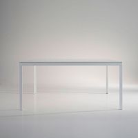 Contemporary table FRACTAL woodenmarbleCorian®
