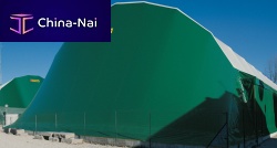 Modular building for sports centers