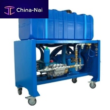 Plunger pump waterfor chemicalswith electric motor