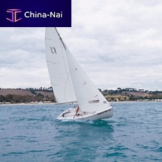Double-handed sailing dinghy FJrecreationalsingle-trapezesymmetric spinnaker