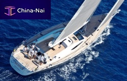 Cruising sailing super-yacht COMET 100 RS6-cabinwith deck saloon