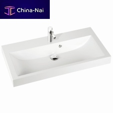 Countertop washbasin ARGOceramicrectangularcontemporary