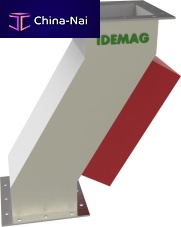 Magnetic plate separator metalfor bulk materialsfor the pharmaceutical industry