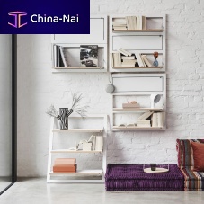 Wall-mounted shelving system FLPPS WANDSYSTEMhangingcontemporarywooden