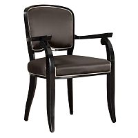 Traditional chair MILANO : GEMMA GEM 22Bindoorfabricbeech base