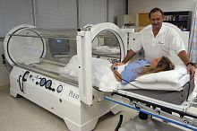 Oxygen therapy hyperbaric chamber Sigma 34monoplace
