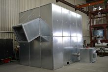 Sound-proof cabin grinding