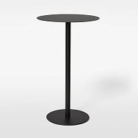 Contemporary high bar table ODETTEmetallaminatemarble