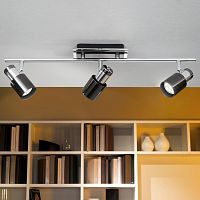 LED track light DAVIDA 1roundsteelcommercial