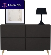 Contemporary sideboard LUGANOlacquered MDF