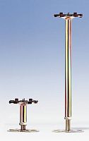 Indoor raised floor pedestal