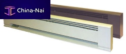 Electric convector 3900 aluminumfree-standinghorizontal